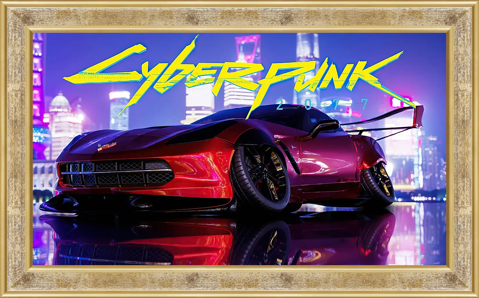 Картина в раме - Cyberpunk 2077