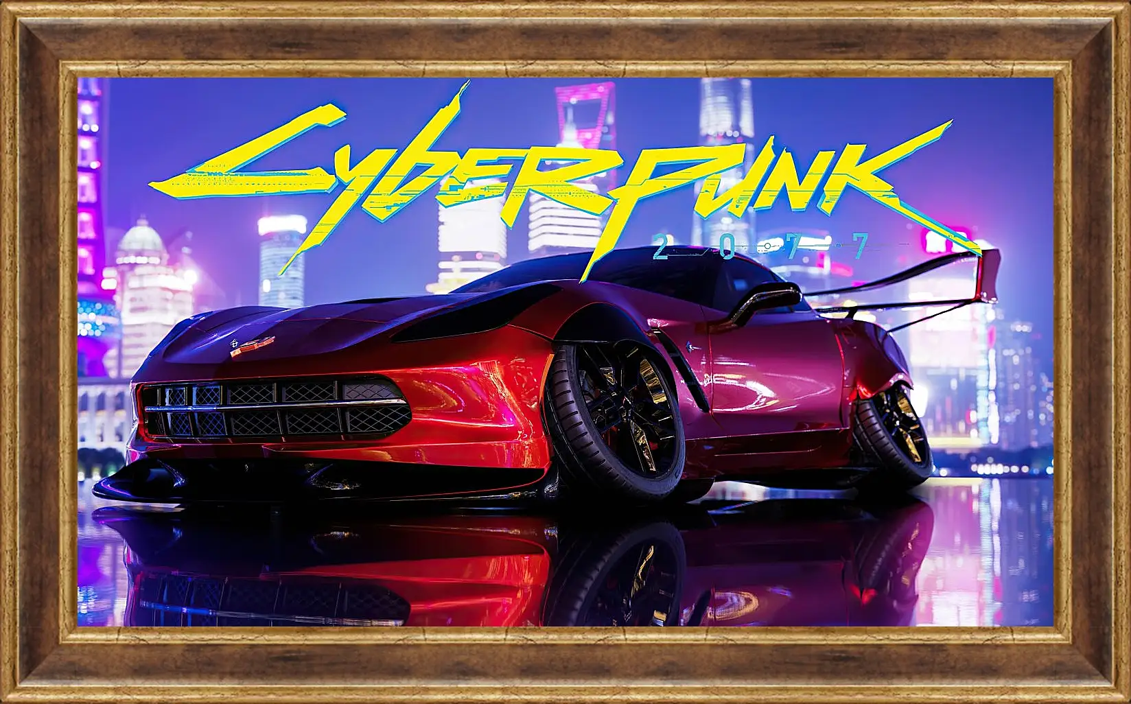 Картина в раме - Cyberpunk 2077