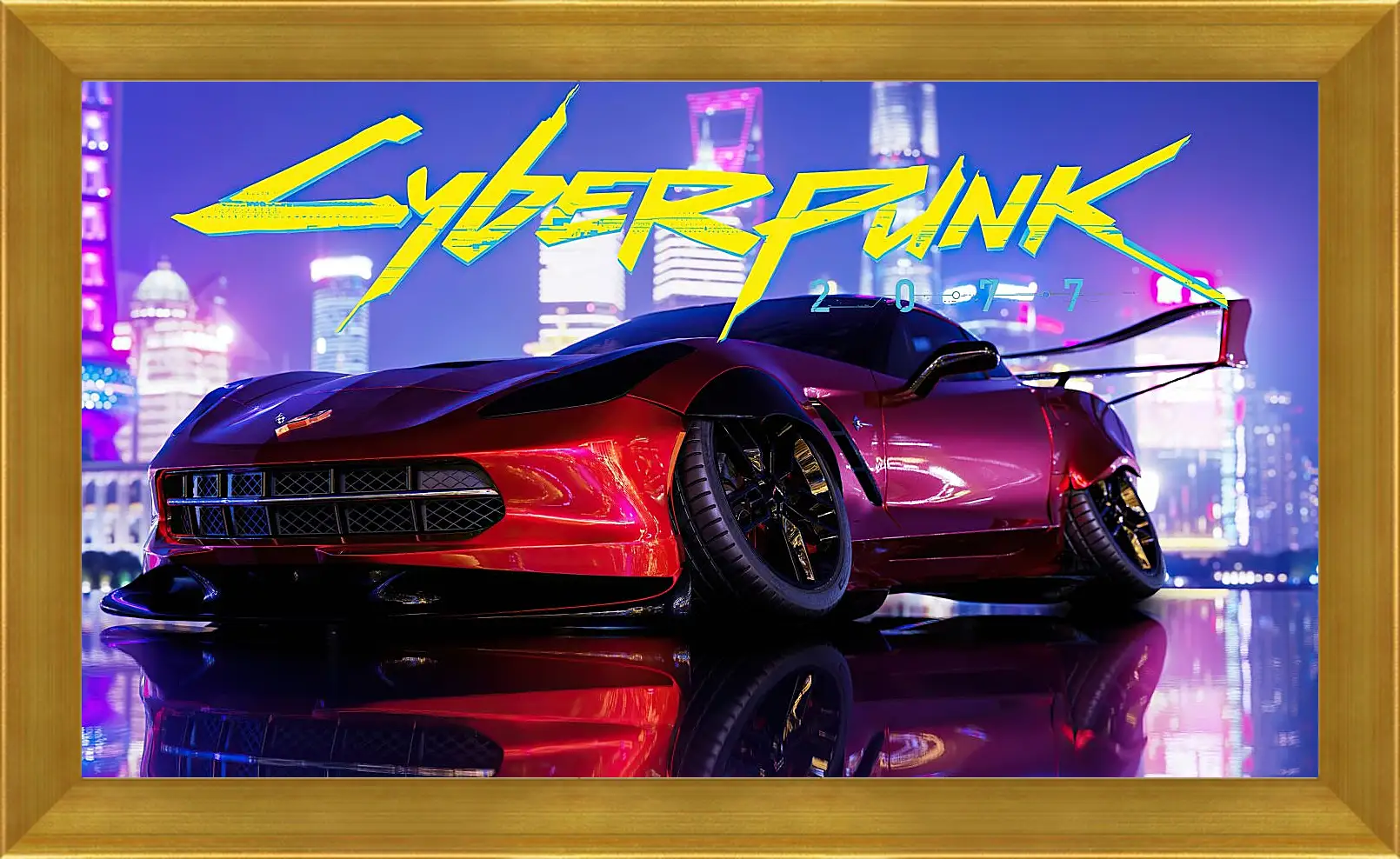 Картина в раме - Cyberpunk 2077