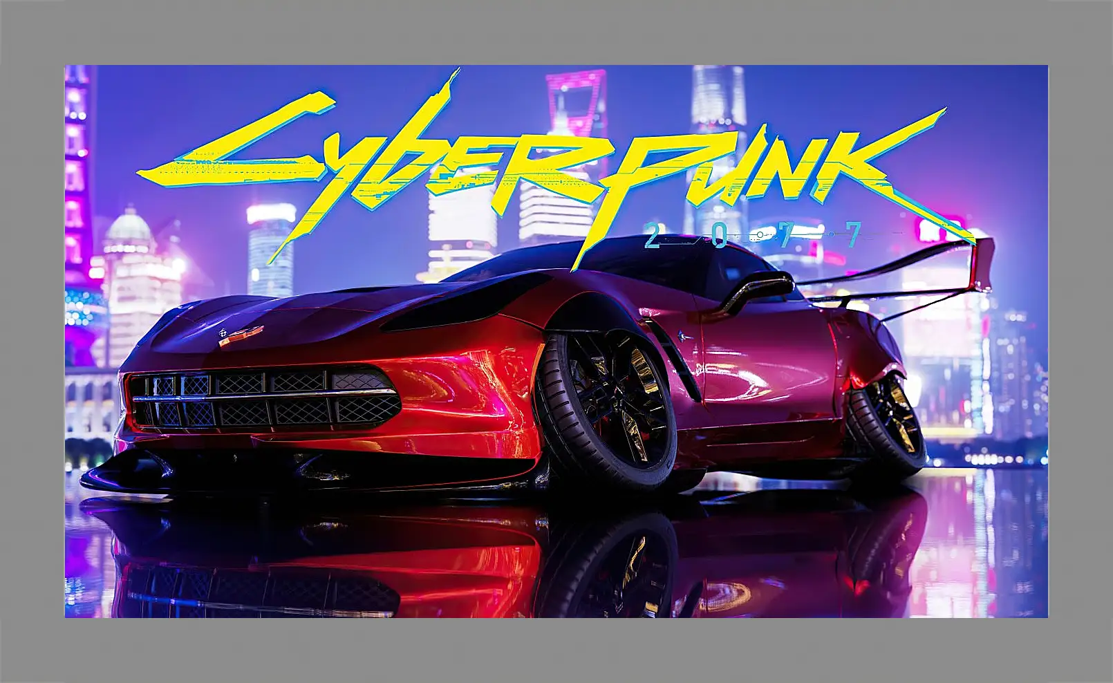 Картина в раме - Cyberpunk 2077