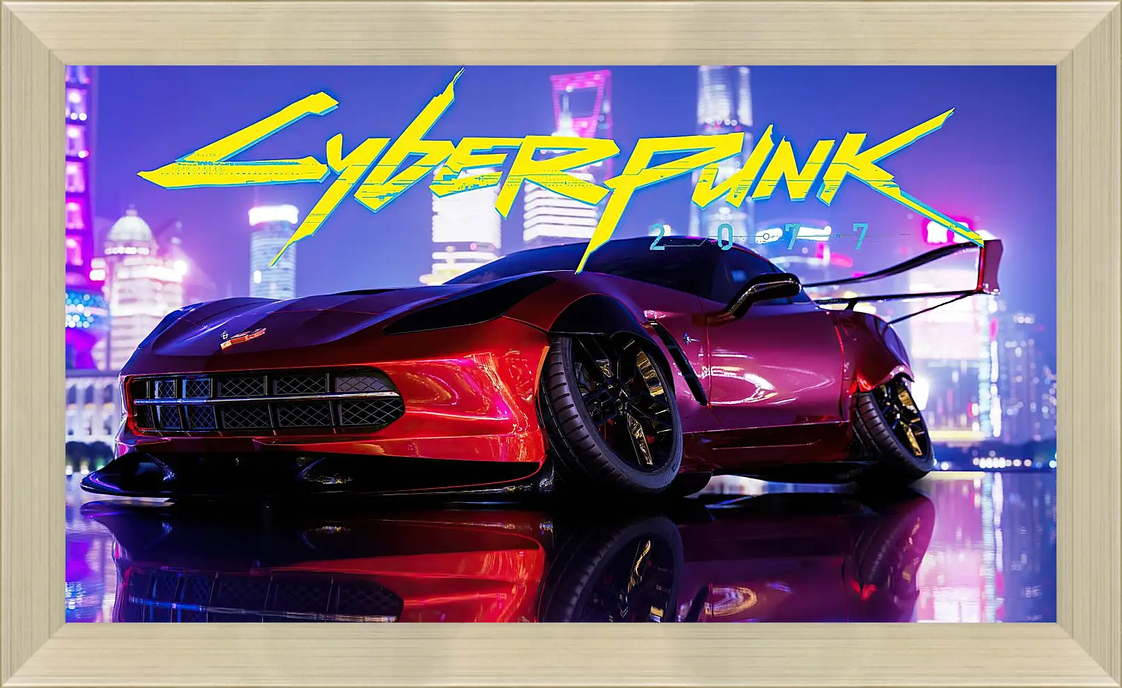 Картина в раме - Cyberpunk 2077