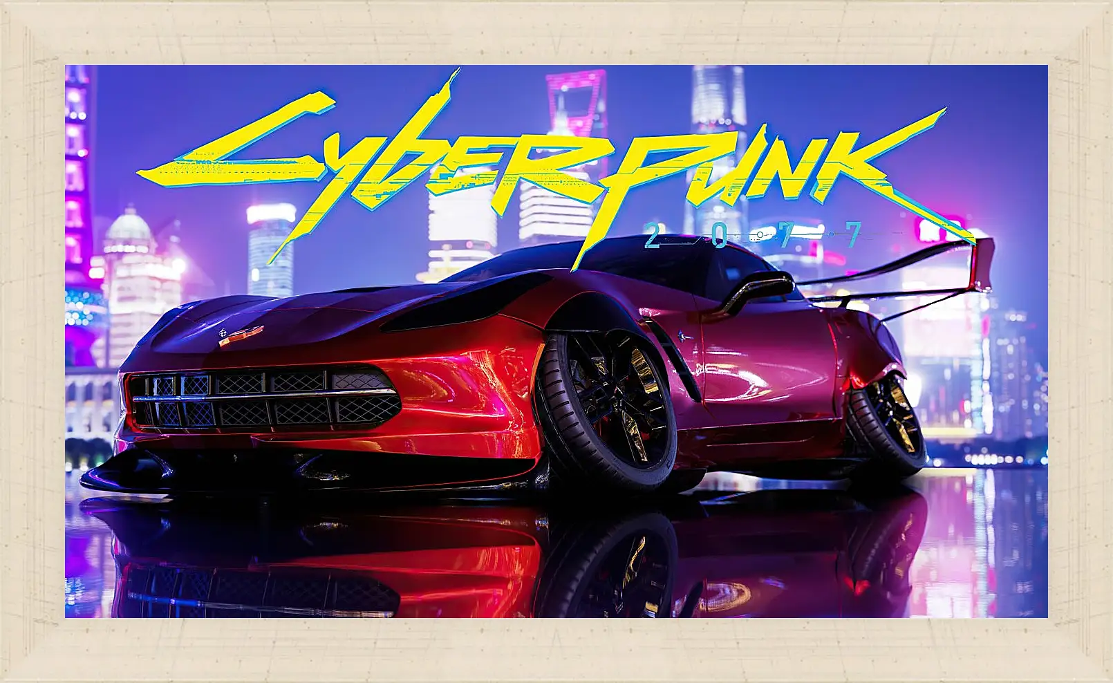 Картина в раме - Cyberpunk 2077