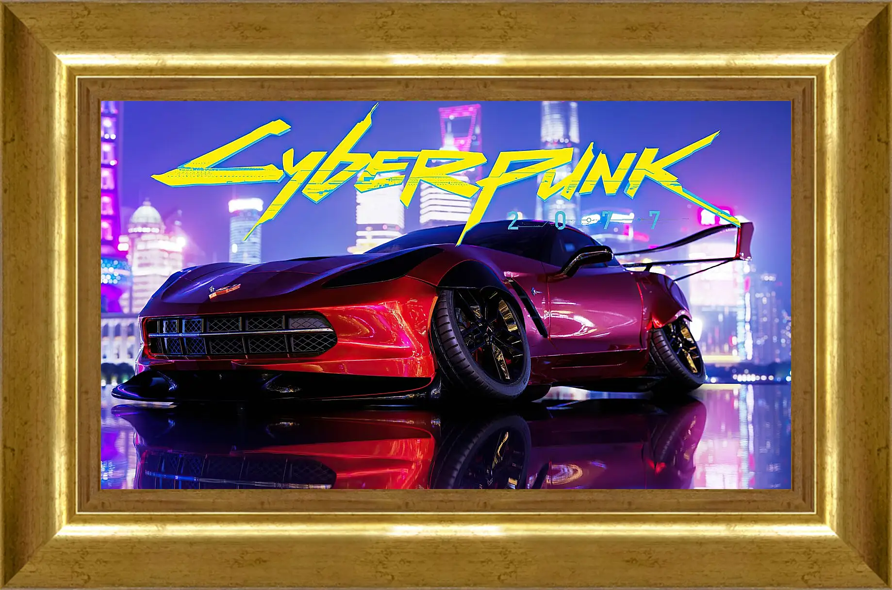 Картина в раме - Cyberpunk 2077