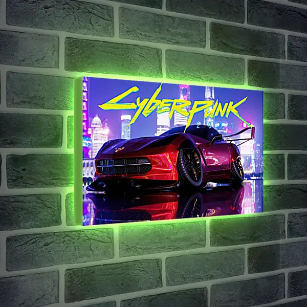 Лайтбокс световая панель - Cyberpunk 2077