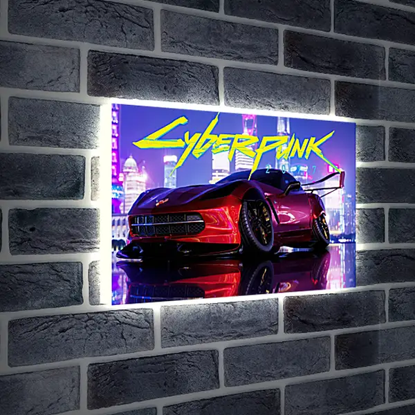 Лайтбокс световая панель - Cyberpunk 2077