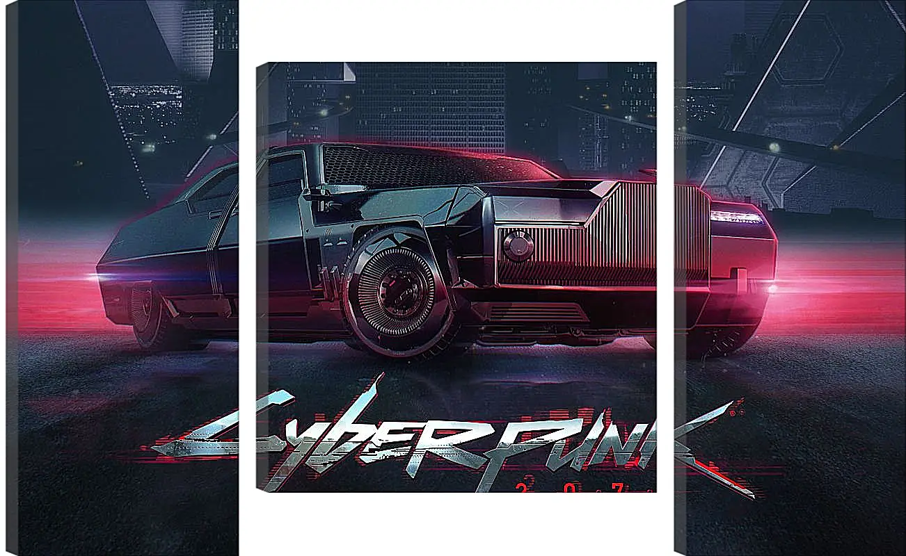 Модульная картина - Cyberpunk 2077