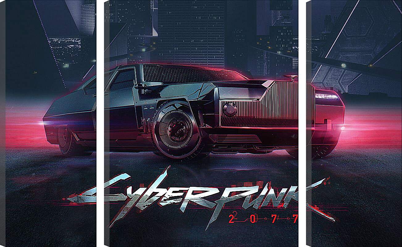 Модульная картина - Cyberpunk 2077