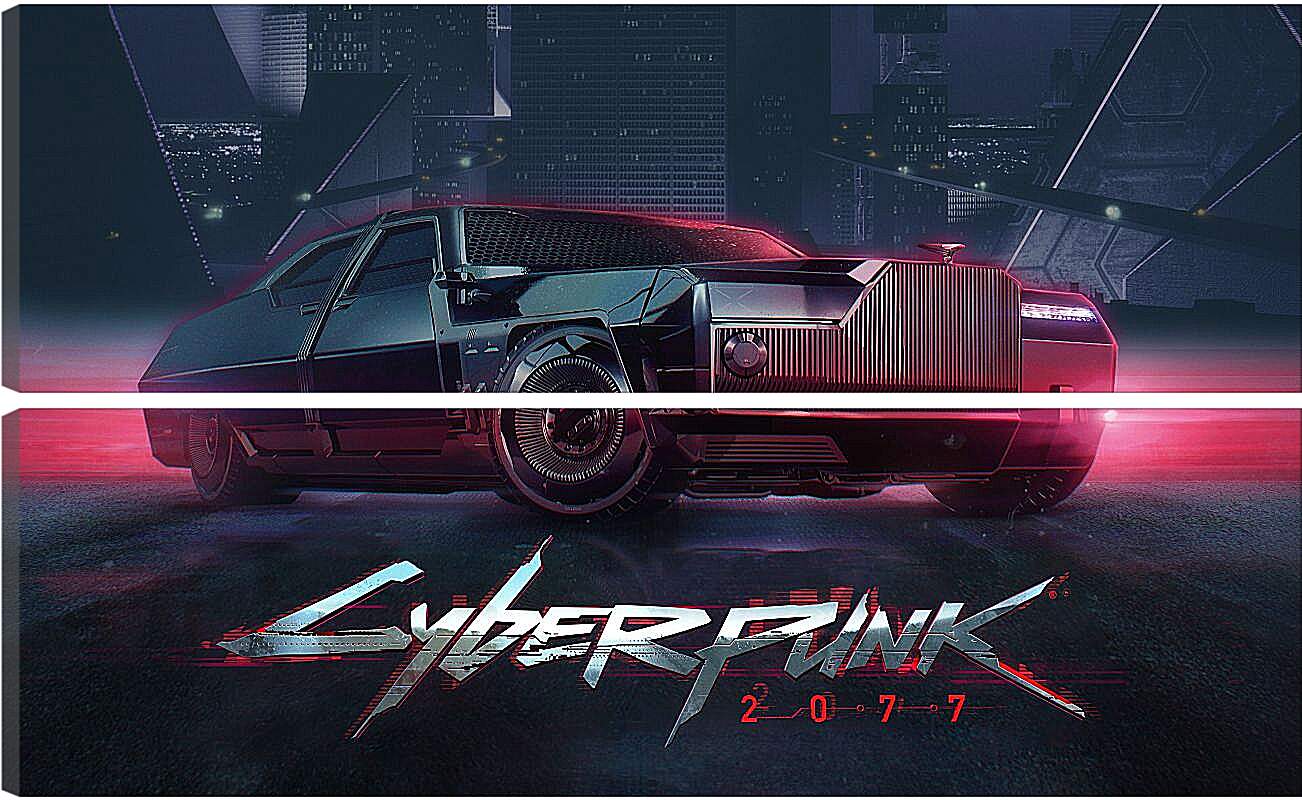 Модульная картина - Cyberpunk 2077