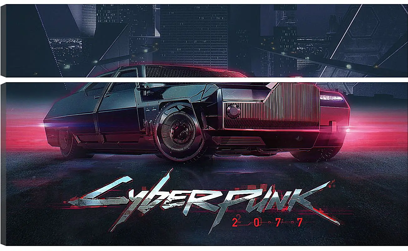 Модульная картина - Cyberpunk 2077