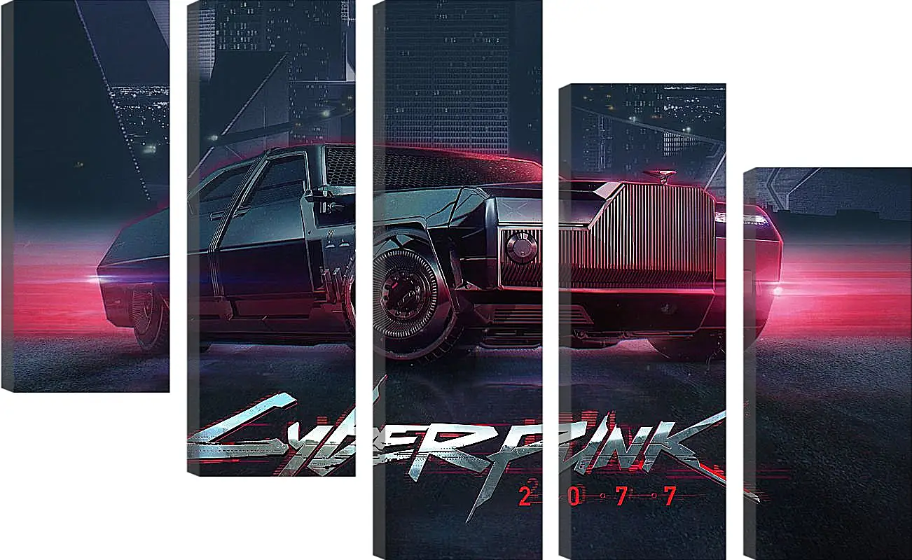Модульная картина - Cyberpunk 2077