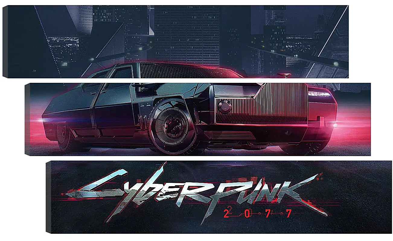 Модульная картина - Cyberpunk 2077