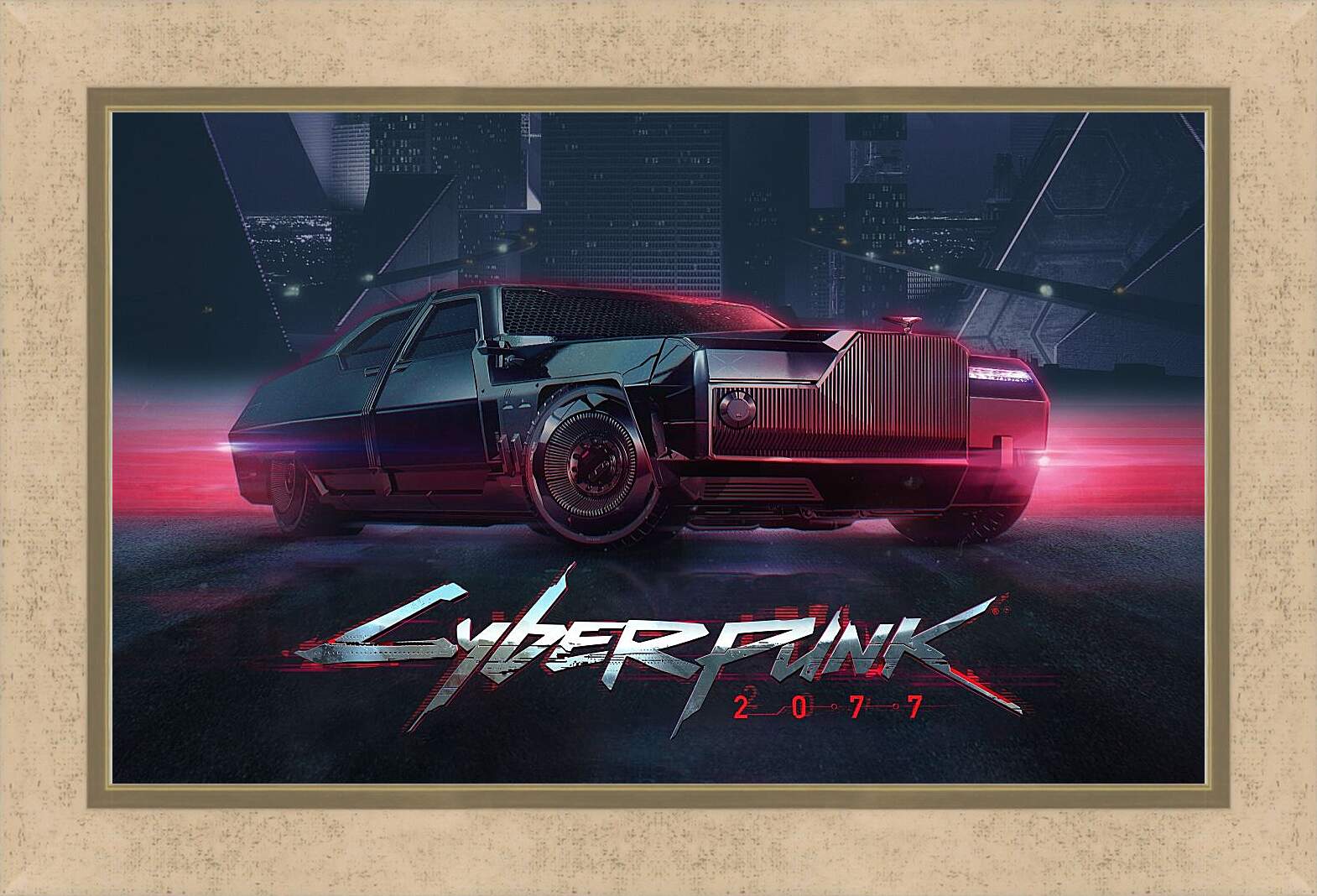 Картина в раме - Cyberpunk 2077