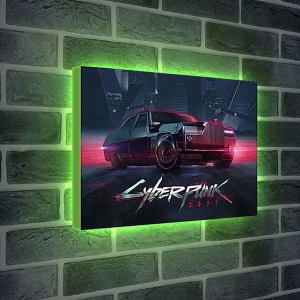 Лайтбокс световая панель - Cyberpunk 2077