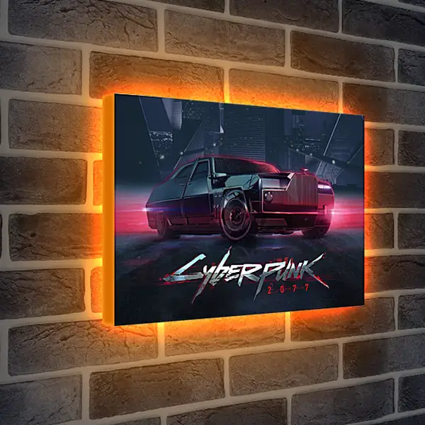 Лайтбокс световая панель - Cyberpunk 2077