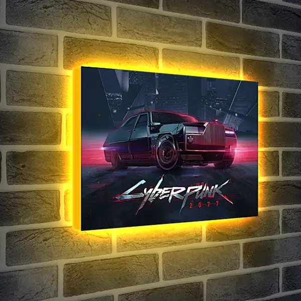 Лайтбокс световая панель - Cyberpunk 2077