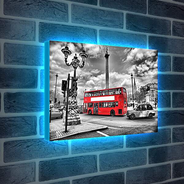 Лайтбокс световая панель - Лондон автобус