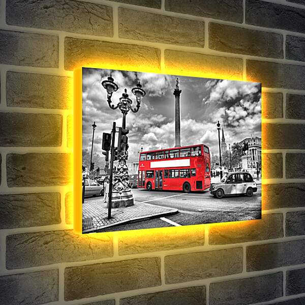 Лайтбокс световая панель - Лондон автобус