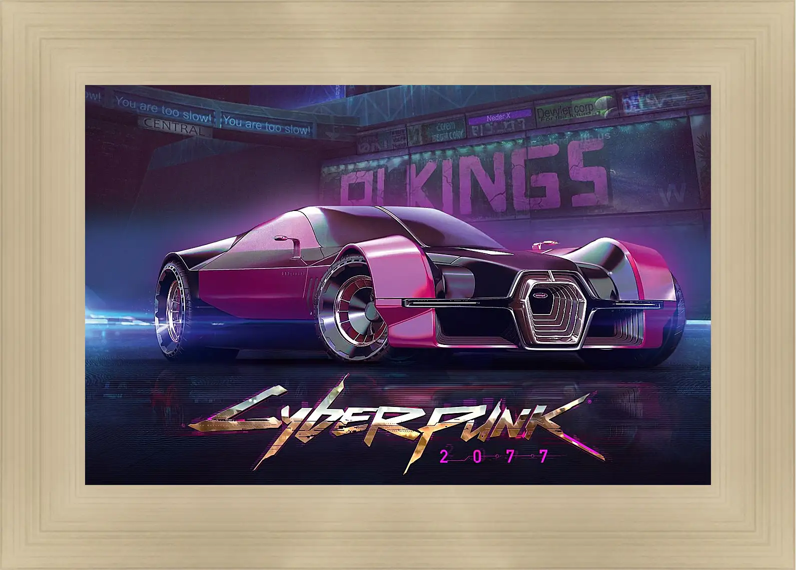 Картина в раме - Cyberpunk 2077