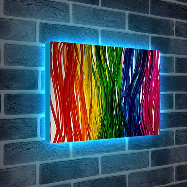 Лайтбокс световая панель - Абстракция цветная