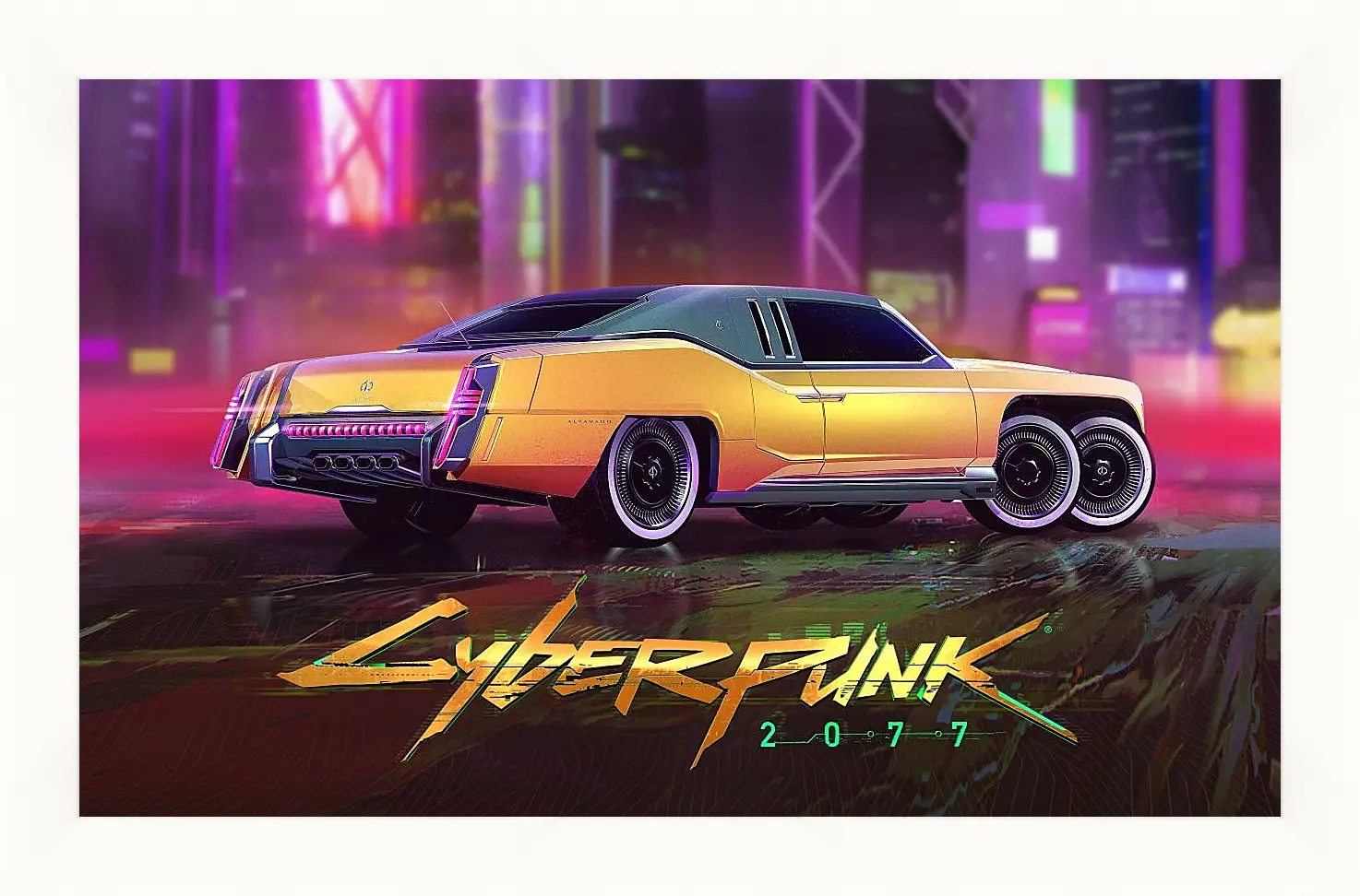 Картина в раме - Cyberpunk 2077