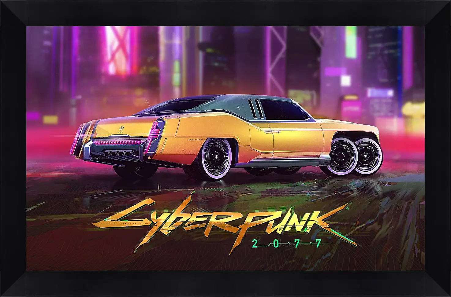 Картина в раме - Cyberpunk 2077