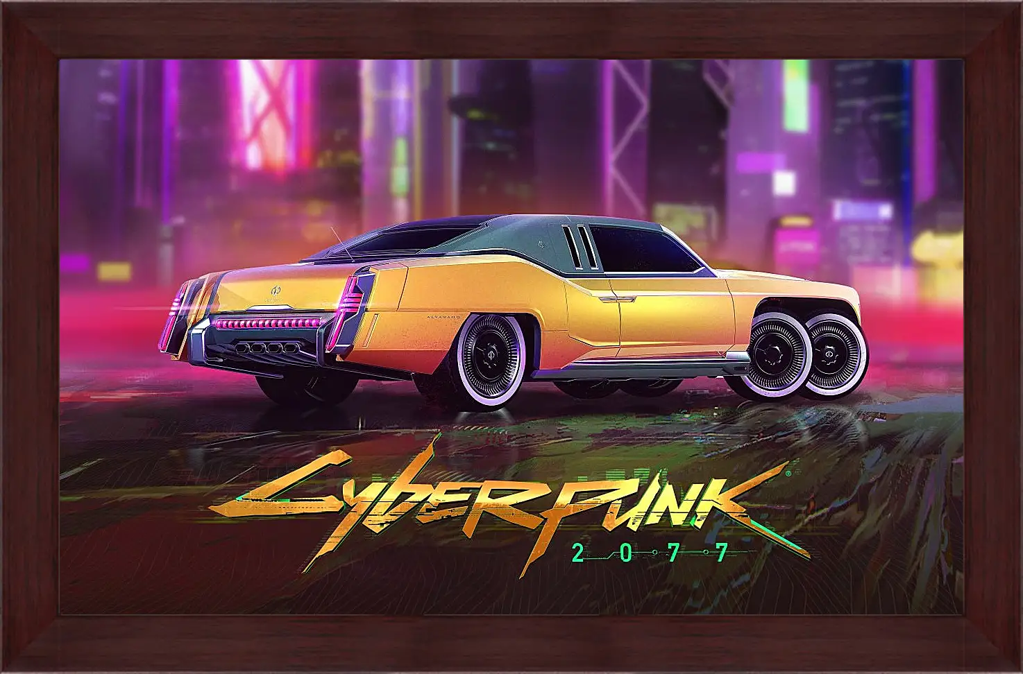 Картина в раме - Cyberpunk 2077