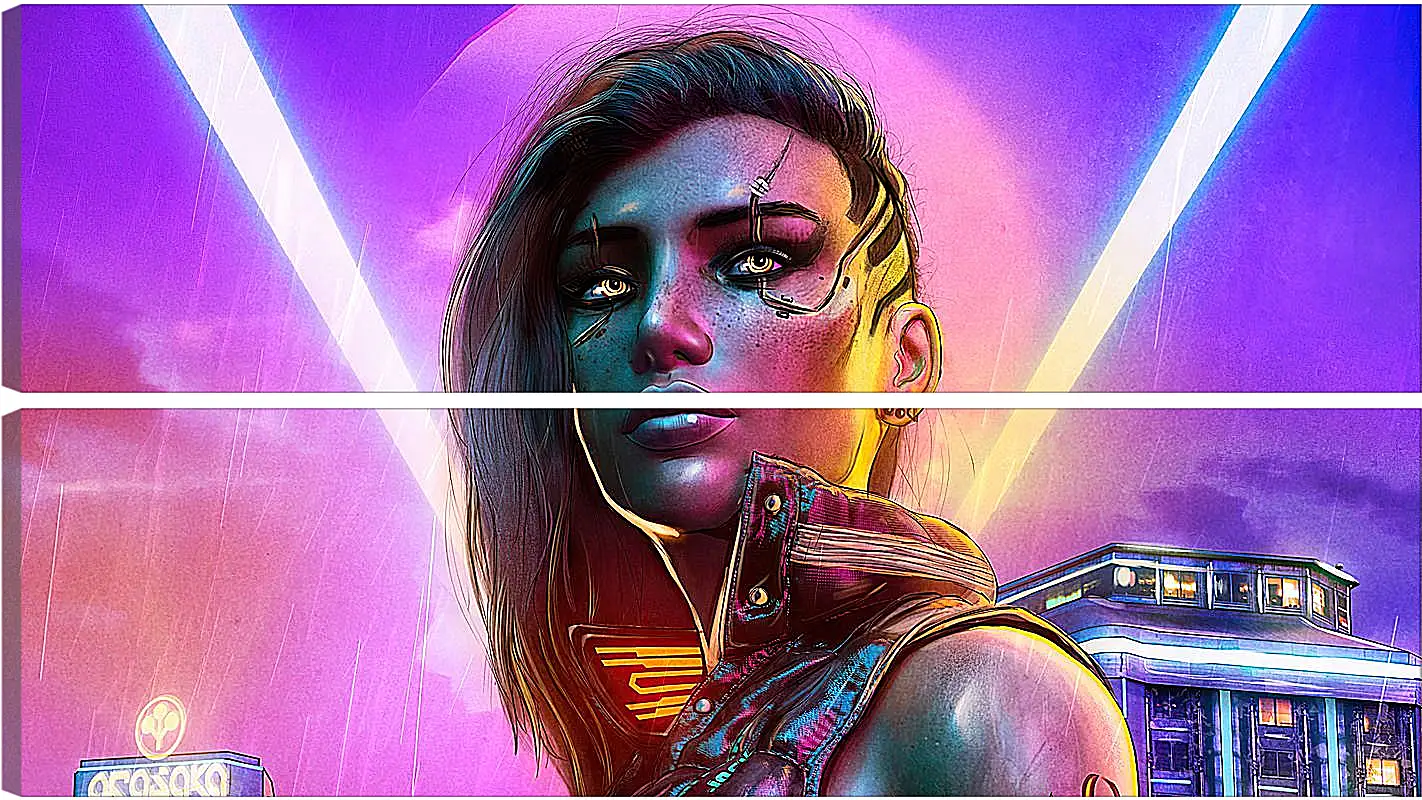 Модульная картина - Cyberpunk 2077