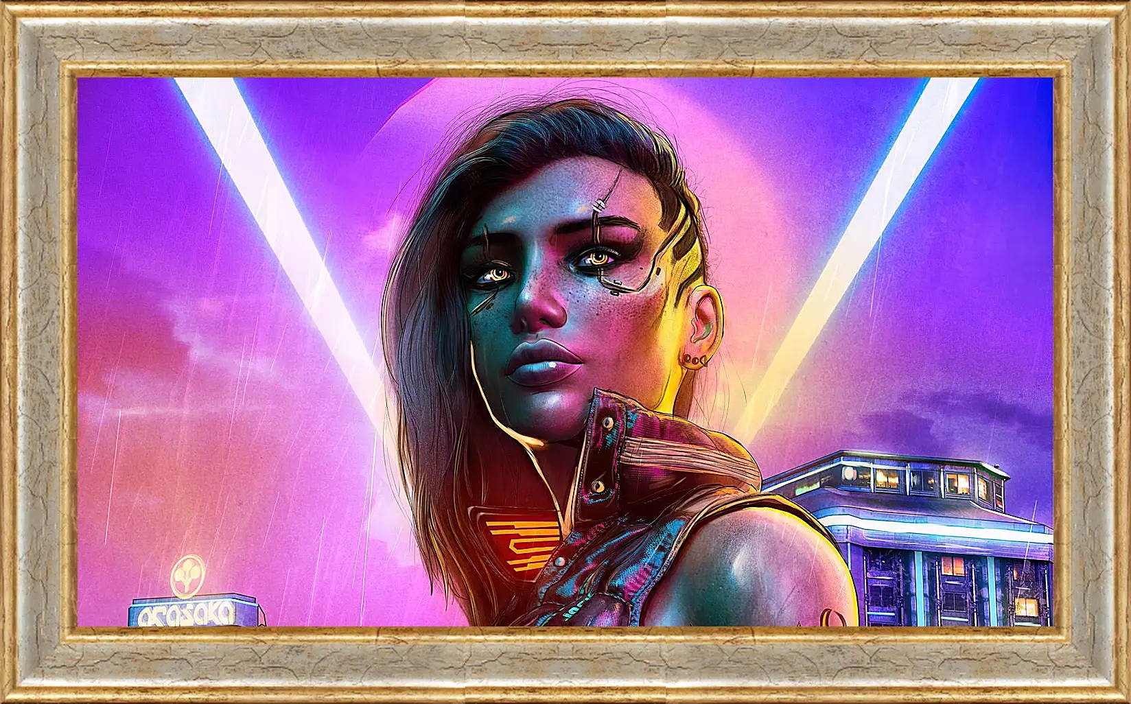 Картина в раме - Cyberpunk 2077