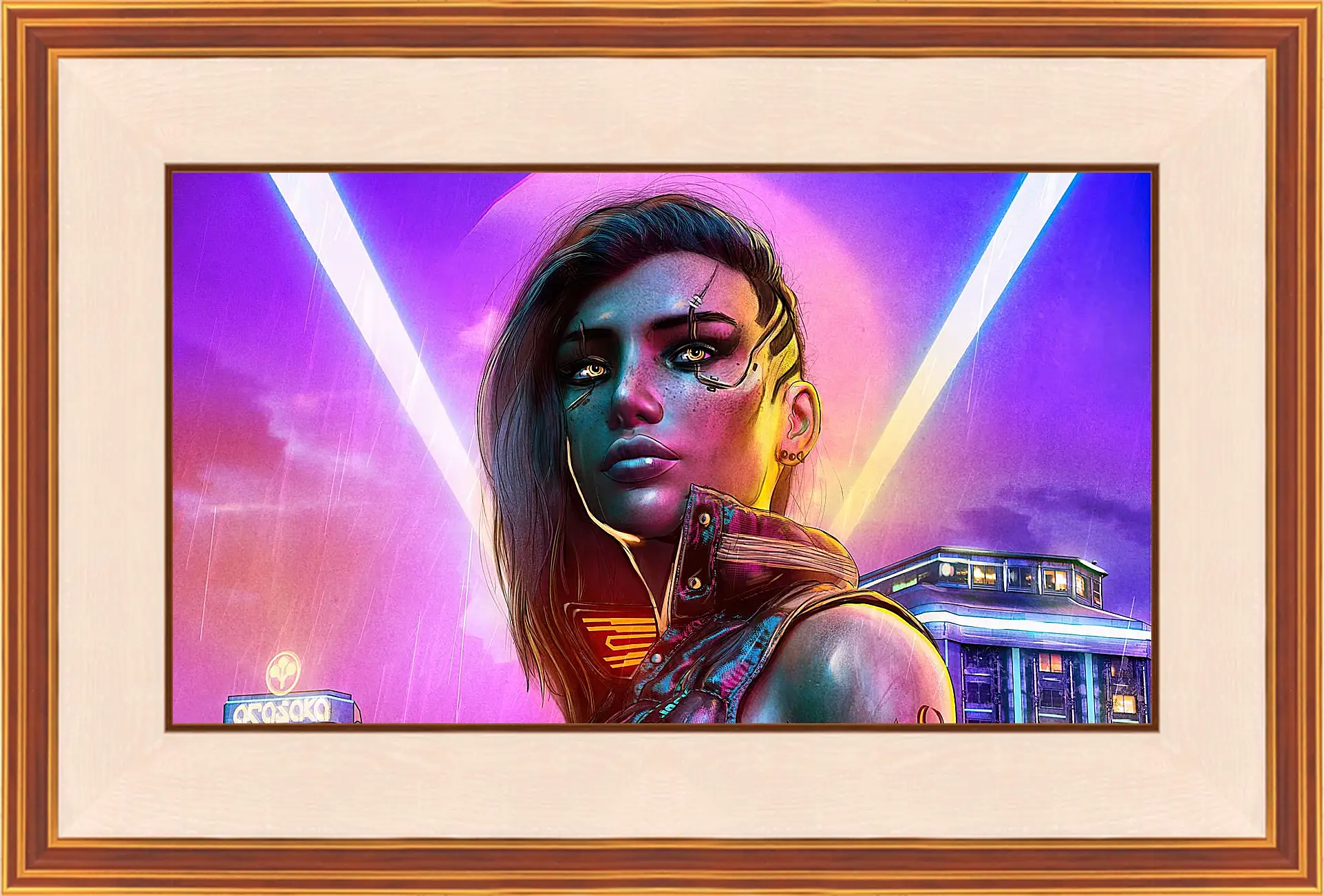 Картина в раме - Cyberpunk 2077