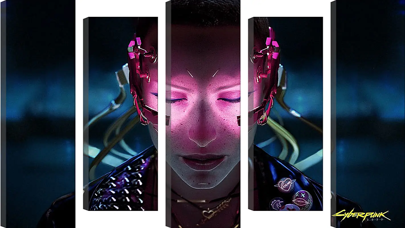 Модульная картина - Cyberpunk 2077