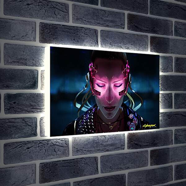 Лайтбокс световая панель - Cyberpunk 2077