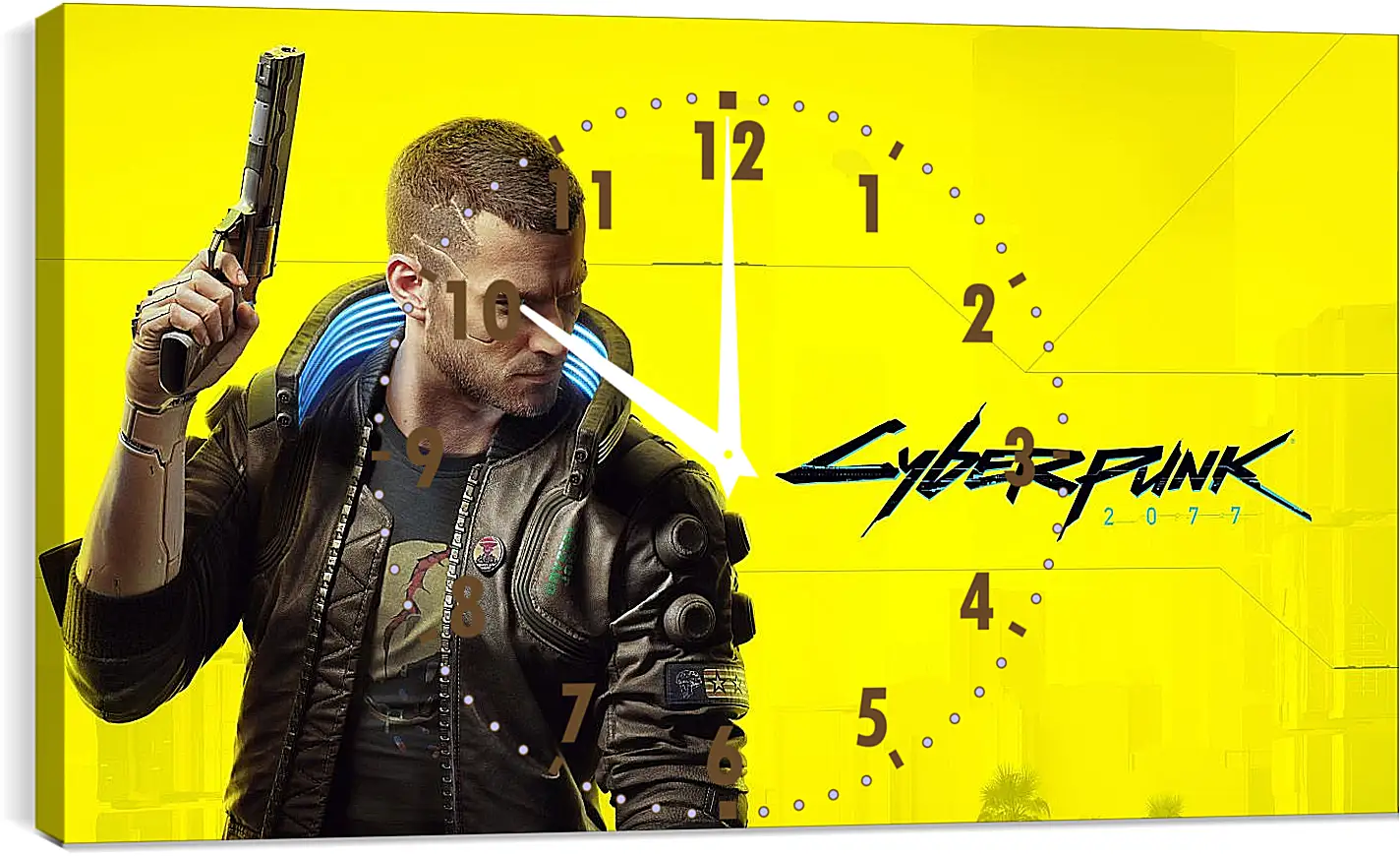 Часы картина - Cyberpunk 2077