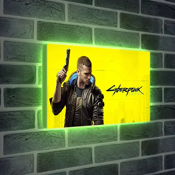 Лайтбокс световая панель - Cyberpunk 2077