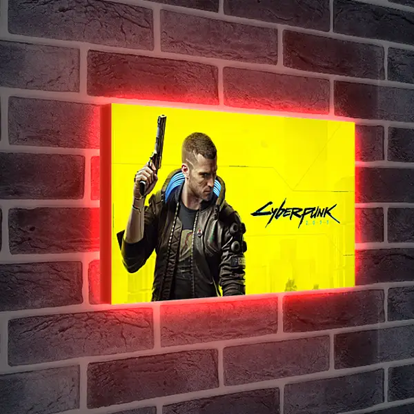 Лайтбокс световая панель - Cyberpunk 2077