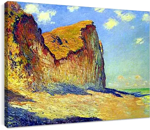 Постер и плакат - Cliffs near Pourville. Клод Моне