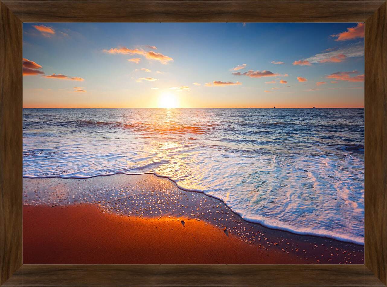 Картина в раме - Пляж