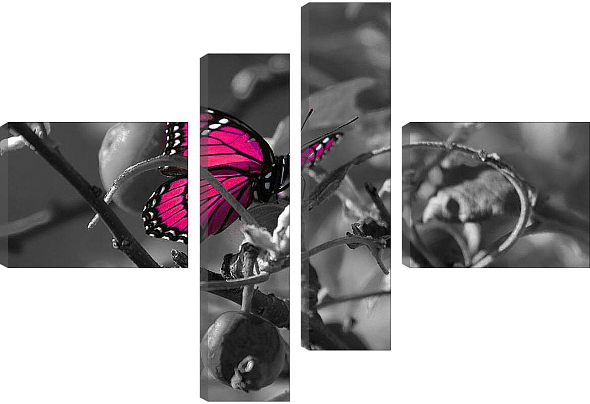 Модульная картина - Бабочка