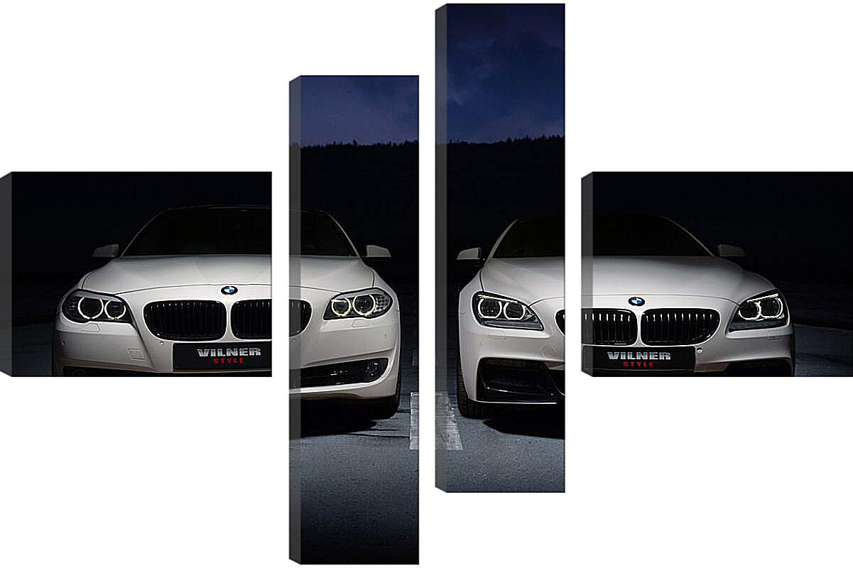 Модульная картина - Две BMW
