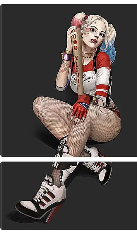 Модульная картина - Харли Квинн (Harley Quinn)