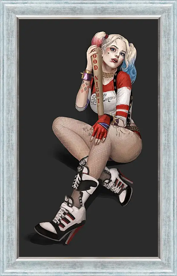 Картина в раме - Харли Квинн (Harley Quinn)