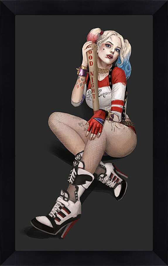 Картина в раме - Харли Квинн (Harley Quinn)