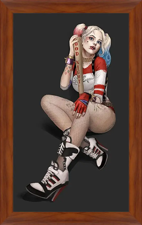 Картина в раме - Харли Квинн (Harley Quinn)