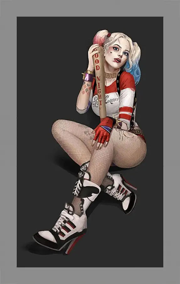 Картина в раме - Харли Квинн (Harley Quinn)