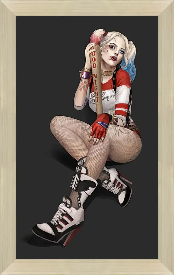 Картина в раме - Харли Квинн (Harley Quinn)