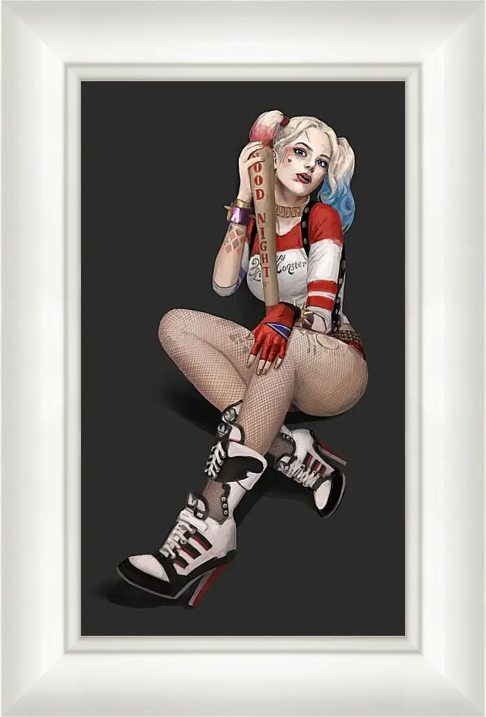 Картина в раме - Харли Квинн (Harley Quinn)