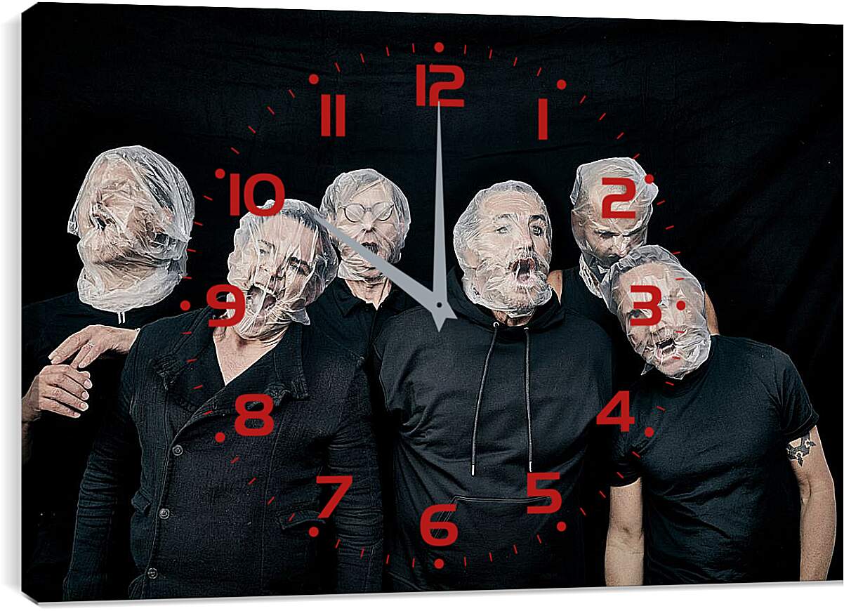 Часы картина - Jens Koch Rammstein