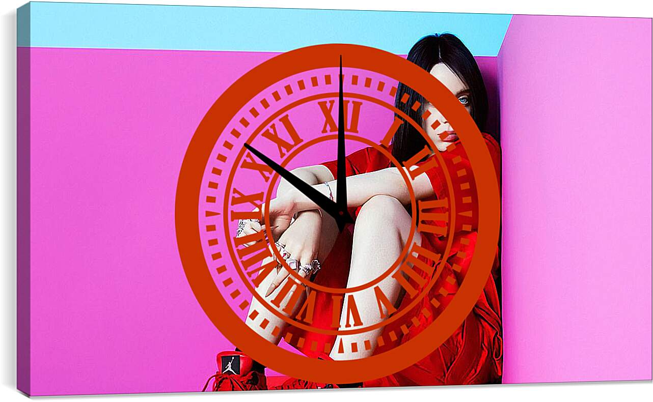 Часы картина - Билли Айлиш