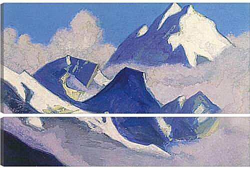 Модульная картина - Ледник. Рерих Николай