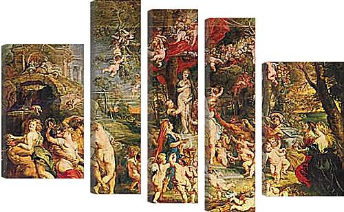 Модульная картина - Праздник Венеры. Питер Пауль Рубенс