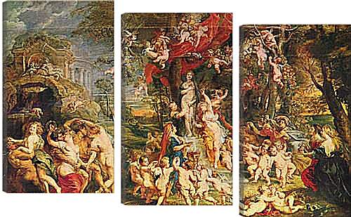Модульная картина - Праздник Венеры. Питер Пауль Рубенс